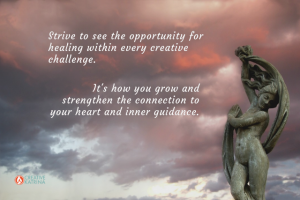 View Creative Challenges as Opportunities to Find Intuitive Solutions and Healing